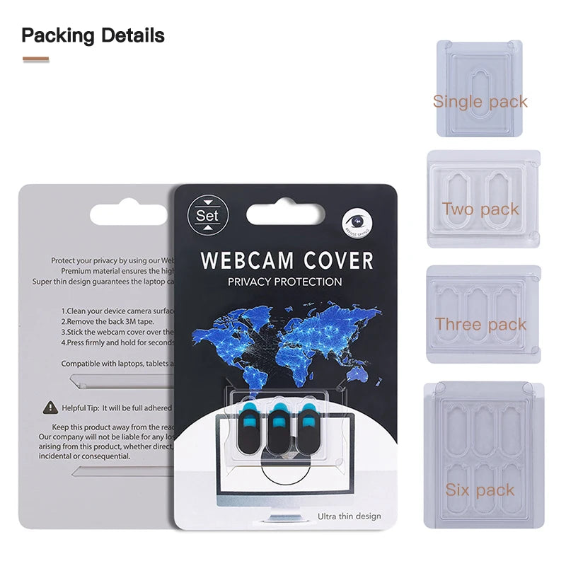 Webcam and Front Camera Privacy Cover – Ultra Slim Protector