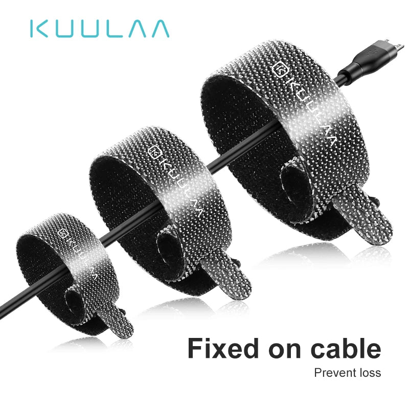 Velcro Cable Management Strap – Fixed on Cable
