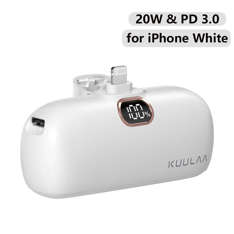 Mini Pocket Power Bank 5000mAh Kuulaa