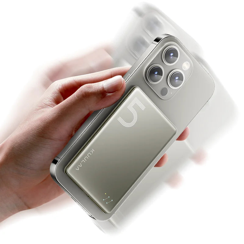 MagOn Power Bank 5000mAh Magnetic Ultra-Thin