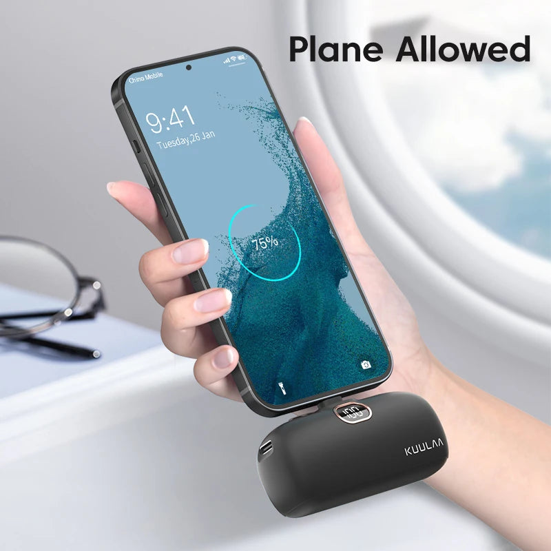 Mini Pocket Power Bank 5000mAh Kuulaa
