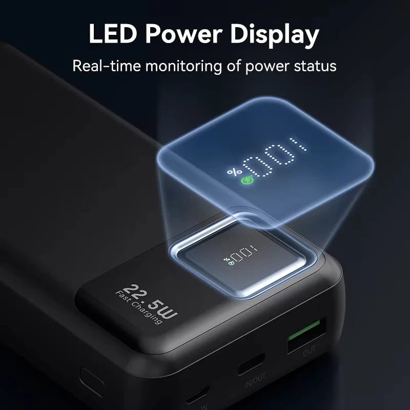 Power Bank 20000mAh 22.5W Fast Charging