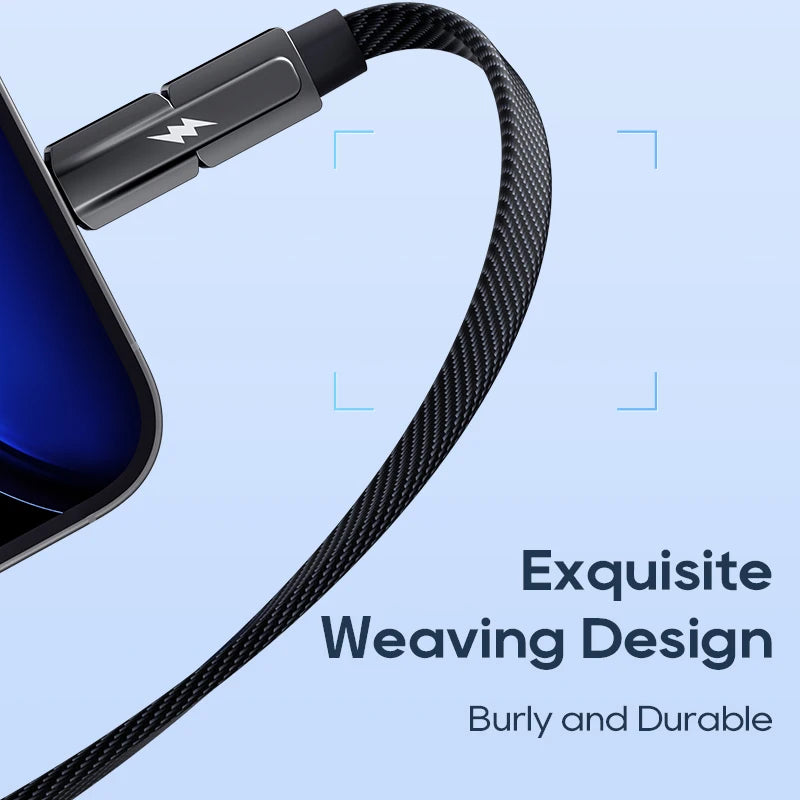 2 in 1 USB C & Lightning Cable 60W PD Fast Charging
