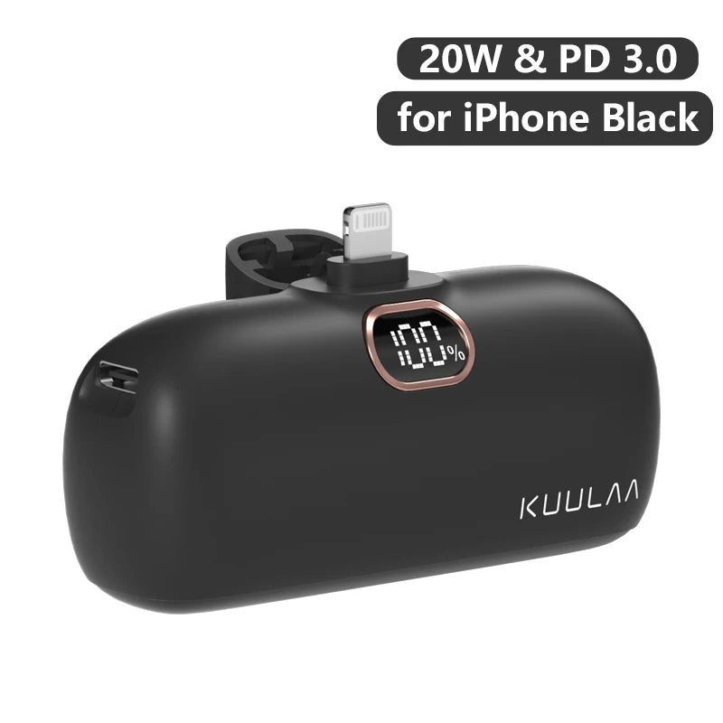 Mini Pocket Power Bank 5000mAh Kuulaa