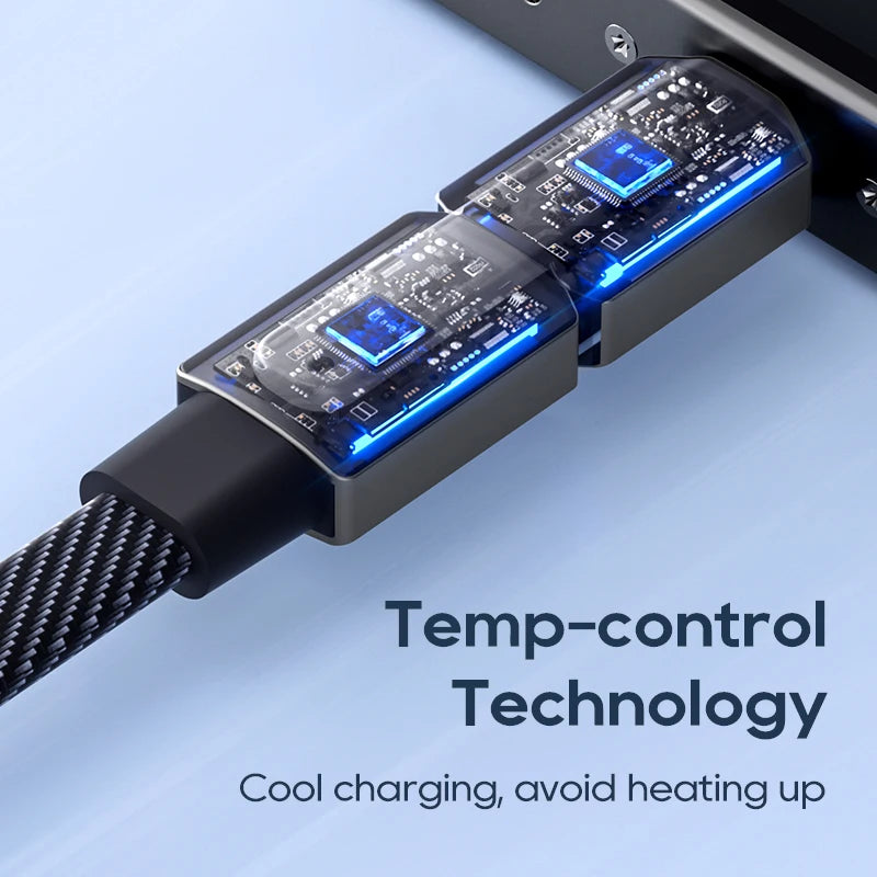 2 in 1 USB C & Lightning Cable 60W PD Fast Charging