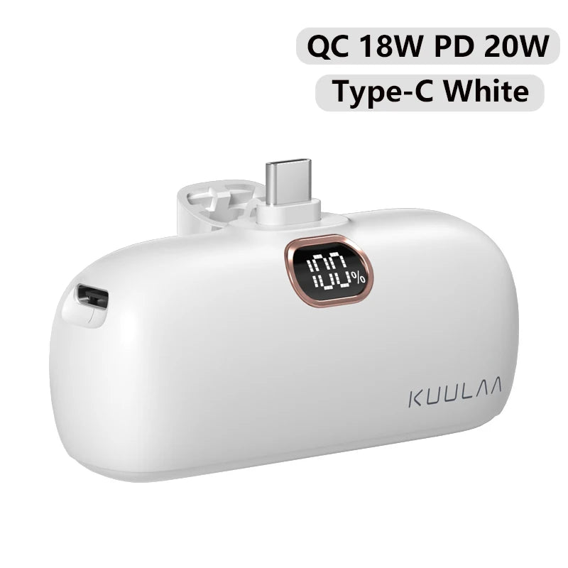 Mini Pocket Power Bank 5000mAh Kuulaa