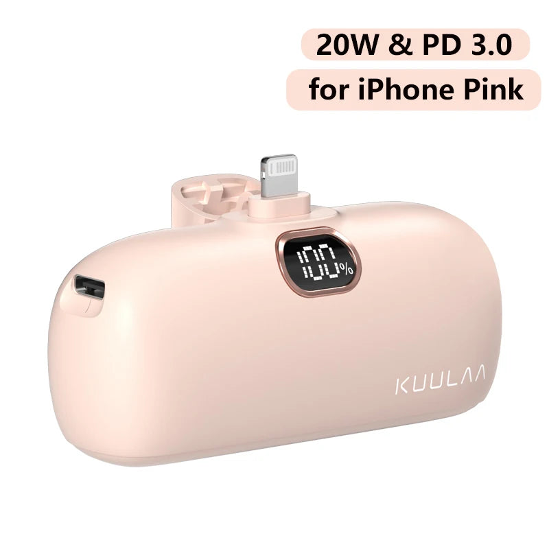 Mini Pocket Power Bank 5000mAh Kuulaa