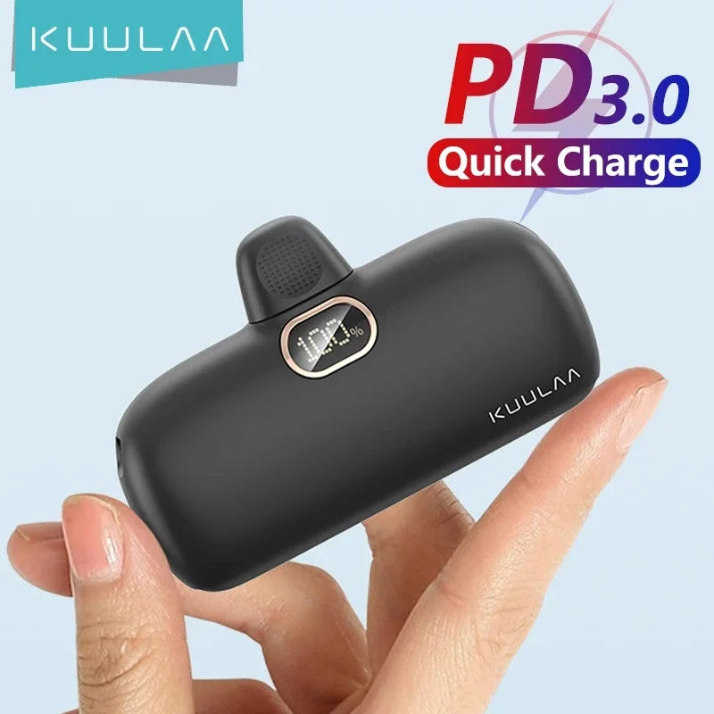 Mini Pocket Power Bank 5000mAh Kuulaa