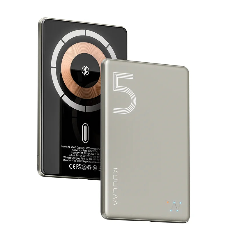 MagOn Power Bank 5000mAh Magnetic Ultra-Thin