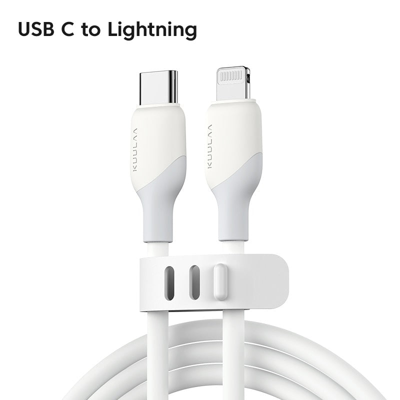 USB C to Lightning MFi Cable 30W Kuulaa