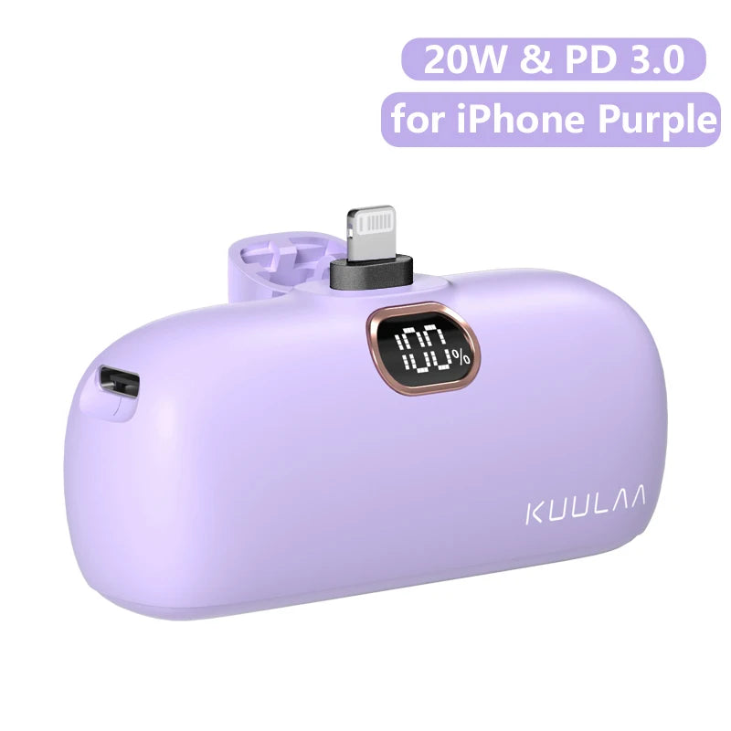 Mini Pocket Power Bank 5000mAh Kuulaa