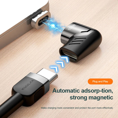 100W Magnetic Type-C Adapter Female to Male Kuulaa
