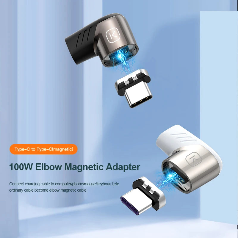 100W Magnetic Type-C Adapter Female to Male Kuulaa