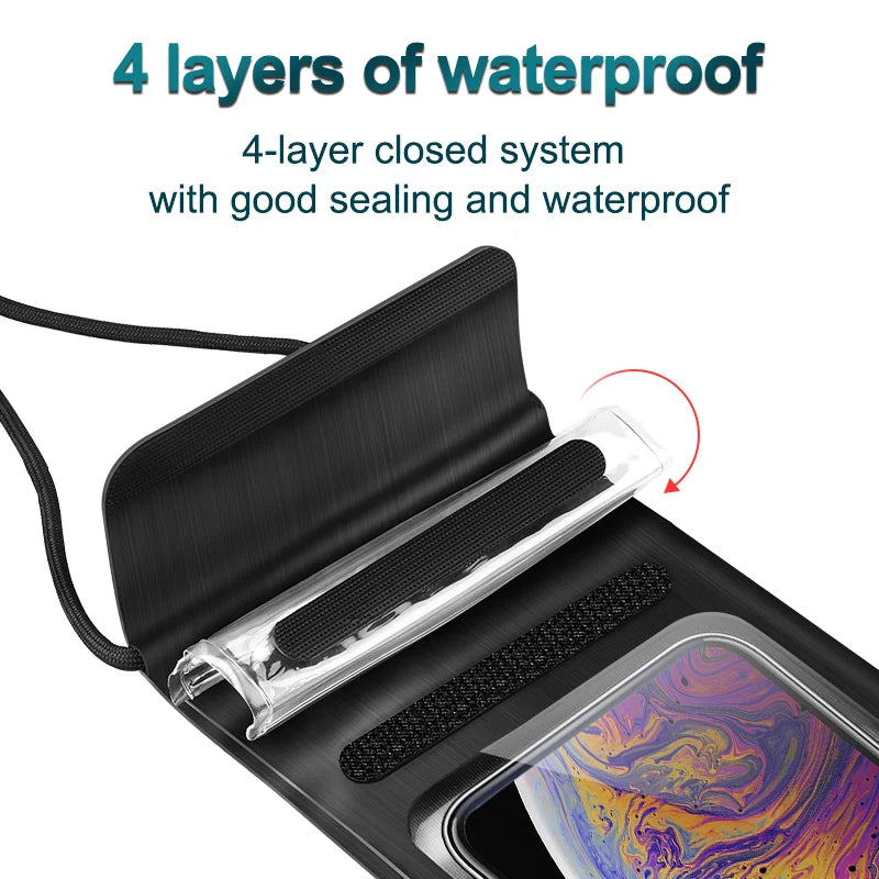 Waterproof Phone Pouch Underwater Bag Kuulaa