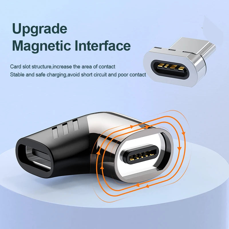 100W Magnetic Type-C Adapter Female to Male Kuulaa