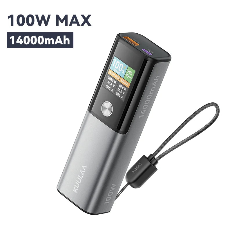 Kuulaa 100W PD Power Bank 14000mAh