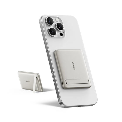 Baseus Qi2 Magnetic Power Bank 5000mAh Kickstand PD 20W