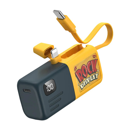 Shaking Capsule Power Bank 5000mAh With Cable Kuulaa