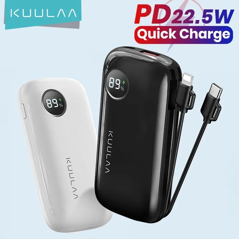 Kuulaa 10000mAh All-in-One PD 22.5W Power Bank