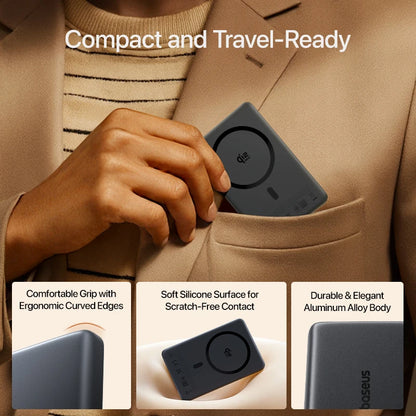 Baseus Qi2.2 Magnetic Power Bank 10000mAh 25W Wireless 45W PD