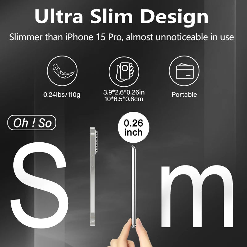 KUULAA Magnetic Power Bank 5000mAh Wireless 15W