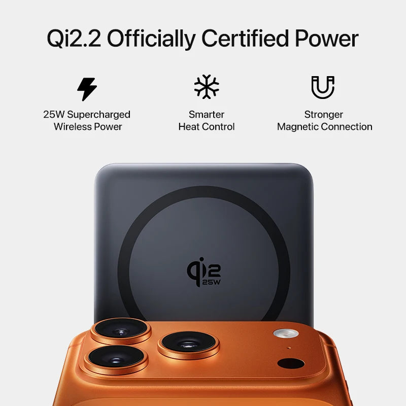 Baseus Qi2.2 Magnetic Power Bank 10000mAh 25W Wireless 45W PD