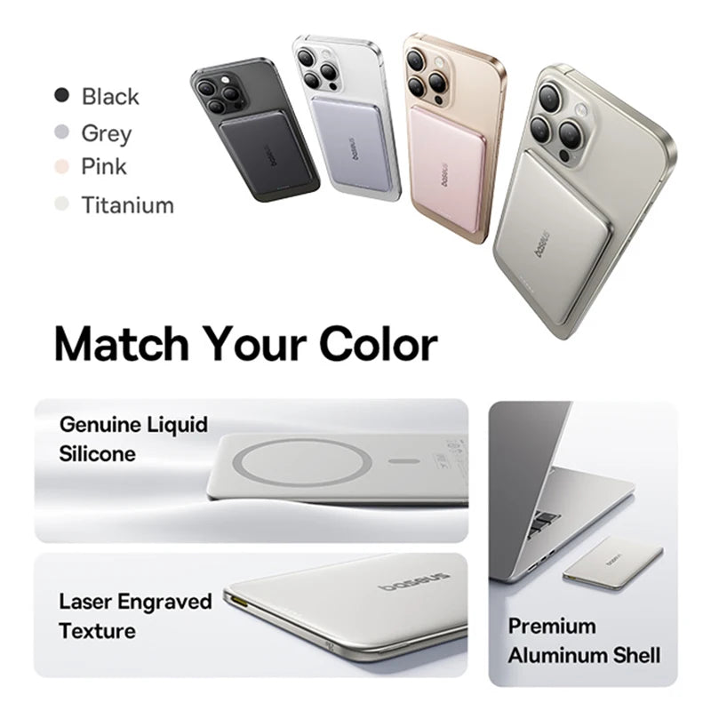 Baseus PicoGo Magnetic Power Bank 10000mAh 27W