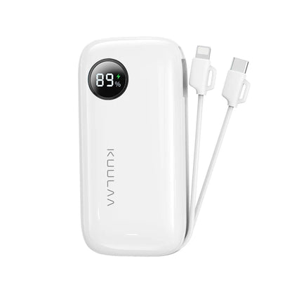 Clear phone case with Apple logo on a white background
