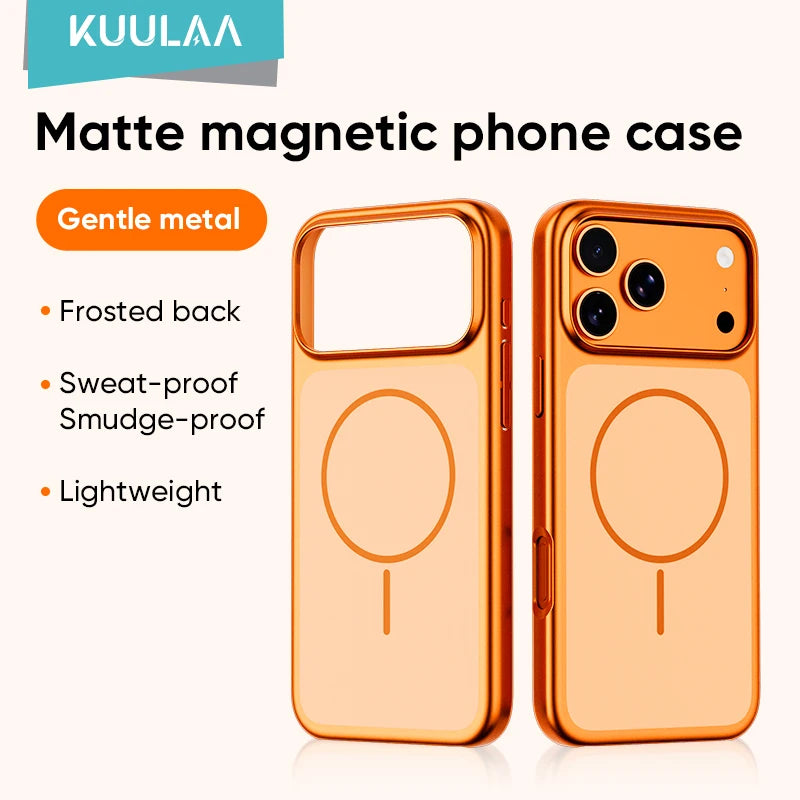 Kuulaa Magnetic Matte Case for iPhone