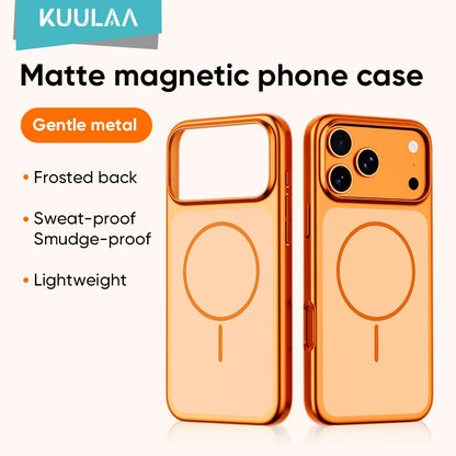 Kuulaa Magnetic Matte Case for iPhone