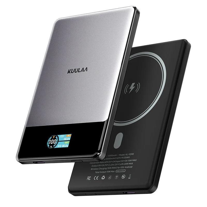 KUULAA wireless charging pad on a white background