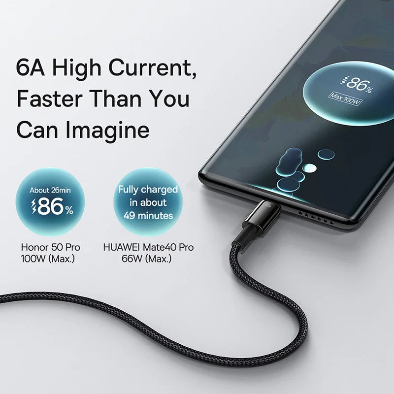 Baseus USB-C to USB-C Fast Charging Cable 100W
