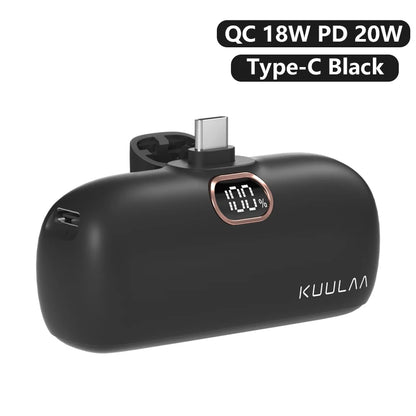 Mini Pocket Power Bank 5000mAh Kuulaa