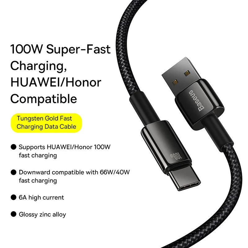 Baseus USB-C to USB-C Fast Charging Cable 100W