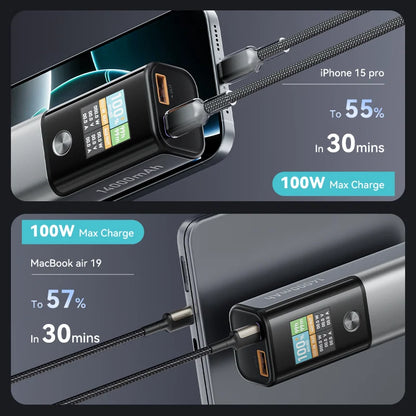 Kuulaa 100W PD Power Bank 14000mAh