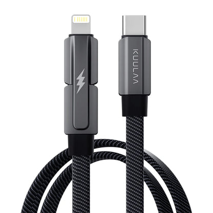 2 in 1 USB C & Lightning Cable 60W PD Fast Charging