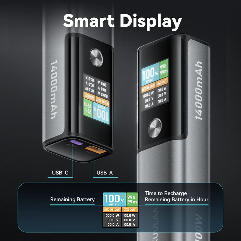 Kuulaa 100W PD Power Bank 14000mAh