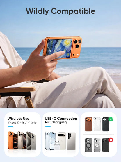 AHARGE Starry Night Ultra-Slim Magnetic Power Bank 5000mAh