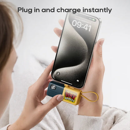 Shaking Capsule Power Bank 5000mAh With Cable Kuulaa