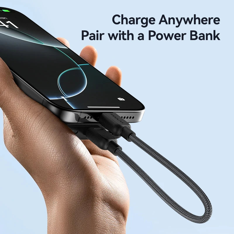 USB-C Fast Charging Cable with Carry Strap