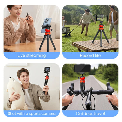 Kuulaa Flexible Octopus Tripod with Remote Control