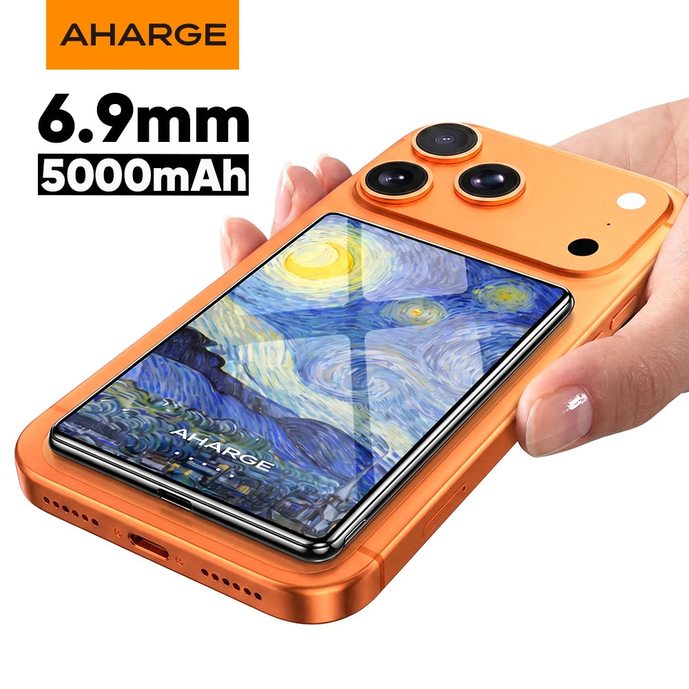 AHARGE Starry Night Ultra-Slim Magnetic Power Bank 5000mAh