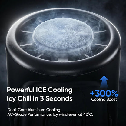 Kuulaa Portable Cooling Fan with Semiconductor Cooler