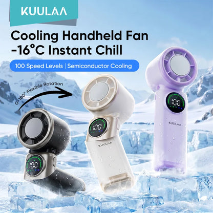 Kuulaa Portable Cooling Fan with Semiconductor Cooler