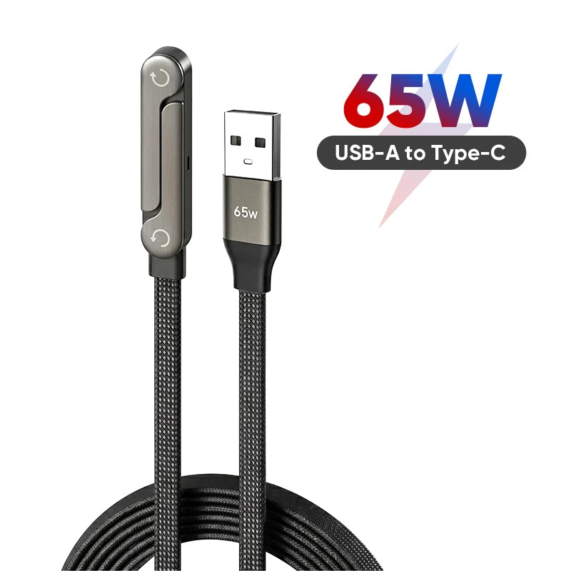 Kuulaa 2-in-1 USB-C Fast Charging Cable with Phone Stand