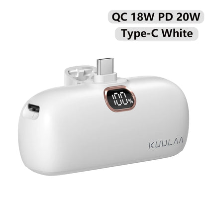 Mini Pocket Power Bank 5000mAh Kuulaa