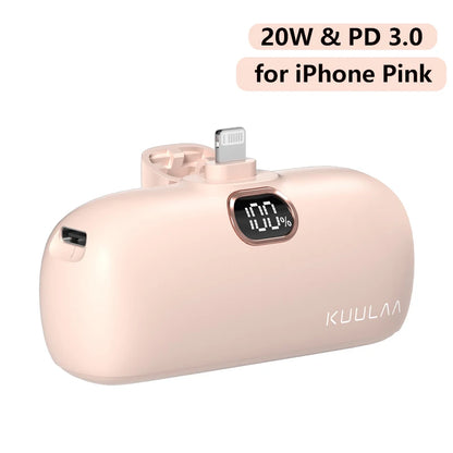 Mini Pocket Power Bank 5000mAh Kuulaa
