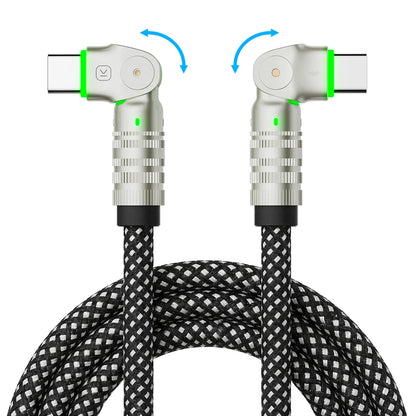 Kuulaa USB-C to USB-C 240W PD Cable 180° Rotation