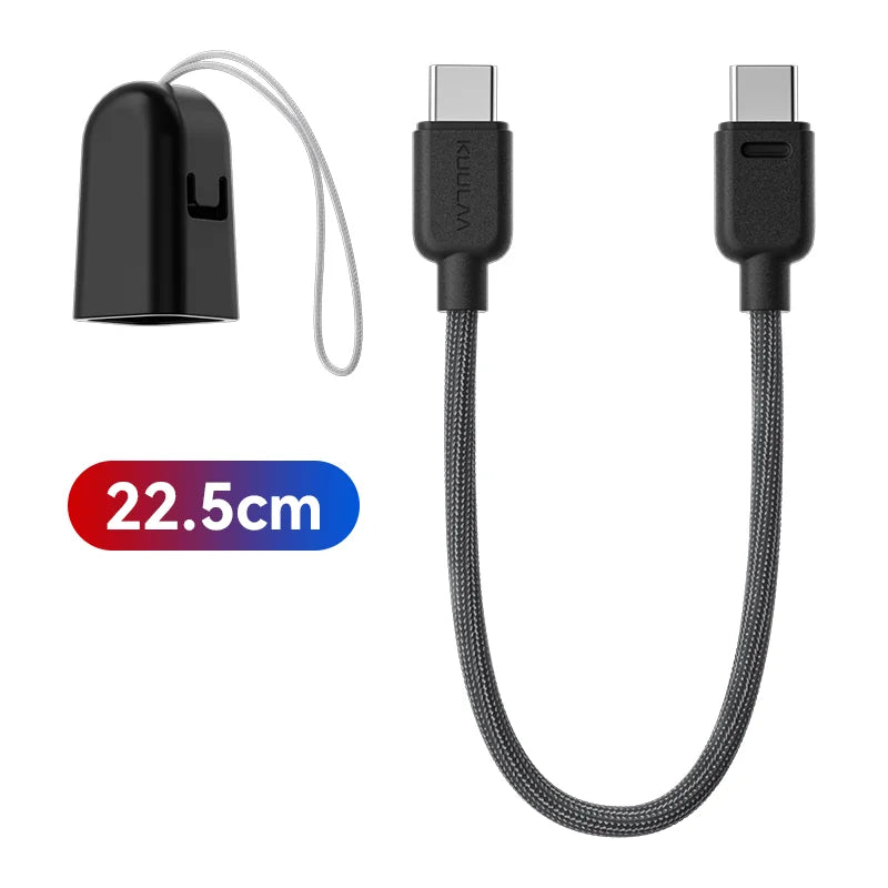 USB-C Fast Charging Cable with Carry Strap