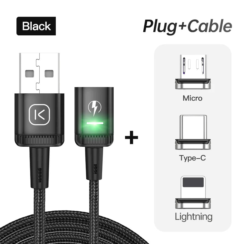 3A Magnetic Charging Cable 3 in 1 Kuulaa